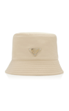 Prada Re-nylon Bucket Hat In Neutral