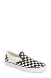 Vans Classic Sneaker In Checkerboard Parisian Night/