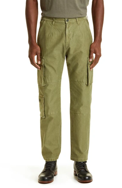 John Elliott Side Cargo-pocket Detail Trousers In 绿色