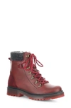 Bos. & Co. Axel Waterproof Boot In Red/ Sangria Saddle