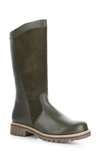 Bos. & Co. Henry Waterproof Winter Boot In Olive Feel/ Suede