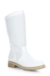 Bos. & Co. Henry Waterproof Winter Boot In White Feel/ Suede