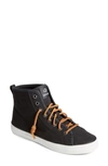 Sperry Top-sider® Crest Seacycled™ High Top Sneaker In Black