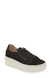 Gabor Platform Sneaker In Black