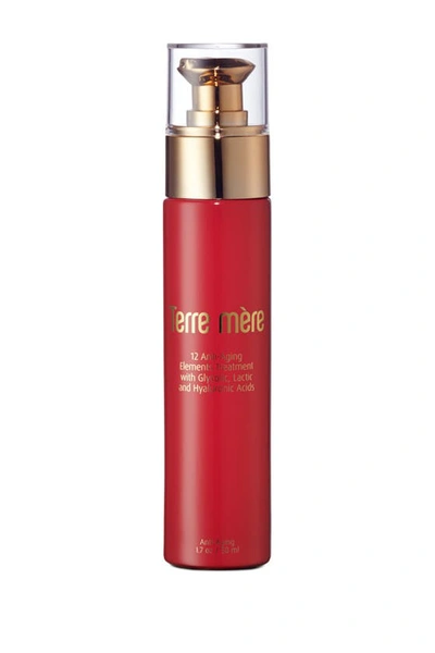 Terre Mere 12 Anti-aging Elements Treatment With Glycolic, Lactic & Hyaluronic Acids