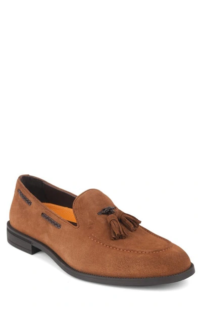 Vellapais Donna Comfort Tassel Loafer In Tan