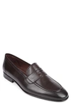 Vellapais Galano Penny Loafer In Dark Brown