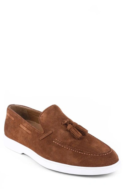 Vellapais Elexus Tassel Loafer In Tan