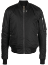 RICK OWENS DRKSHDW STUD-DETAIL ZIPPED BOMBER JACKET