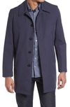 Cardinal Of Canada Mccord Water Repellent Rain Coat In Medium Blue