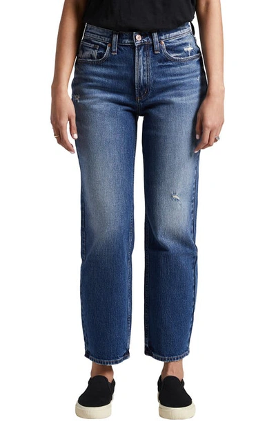 Silver Jeans Co. Women's Frisco High-rise Straight-leg Jeans In Indigo