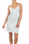 Papinelle Pure Silk Chemise In Sage