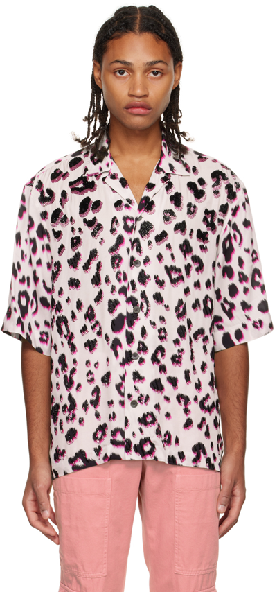 Dries Van Noten White Beaded Leopard Shirt In 5 Ecru | ModeSens