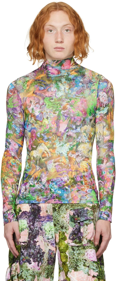 Collina Strada Multicolor Nova Long Sleeve T-shirt In Pony Party
