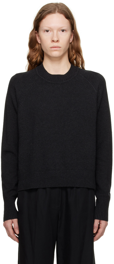 Joseph Gray Loungewear Sweater In Dark Grey 0210