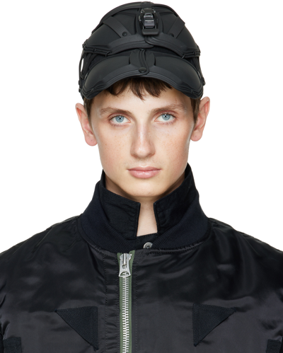 Innerraum Black Object I42 Helmet Cap In Black Matt | ModeSens Innerraum Black Object I42 Helmet Cap In Black Matt | ModeSens