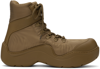 Bottega Veneta Brown Puddle Bomber Boots In 2895 Jute