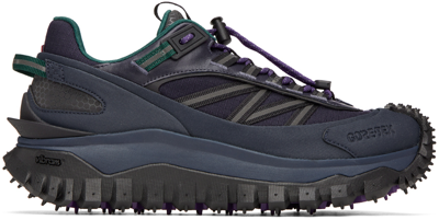 Moncler Trailgrip Gtx Low Top Trainers Multicolour In Blue