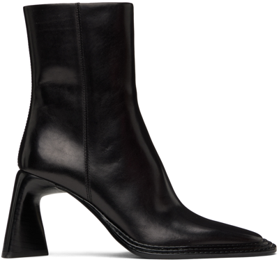 Alexander Wang Black Booker 85 Ankle Boots In 001 Black