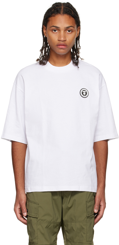 Aape By A Bathing Ape White Universe T-shirt