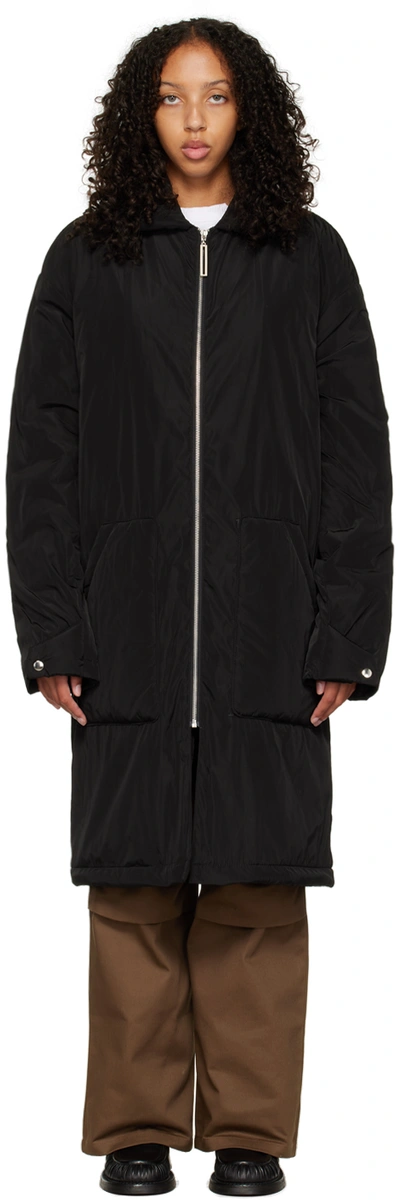 Spencer Badu Black Puffer Coat