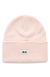Ugg Knit Cuff Beanie Hat In Light Pink