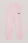 Ganni Software Isoli Elasticated Pants Sweet Lilac Size S In Multi