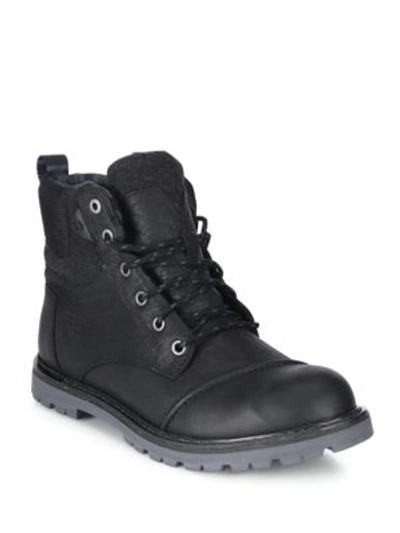 Toms Men's Ashland Waterproof Boots Men's Shoes In Black