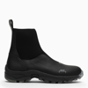 A-cold-wall* Nc.1 Dirt Moc Leather High-tops In Black