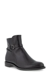 Ecco Sartorelle Mid Buckle Boot In Black