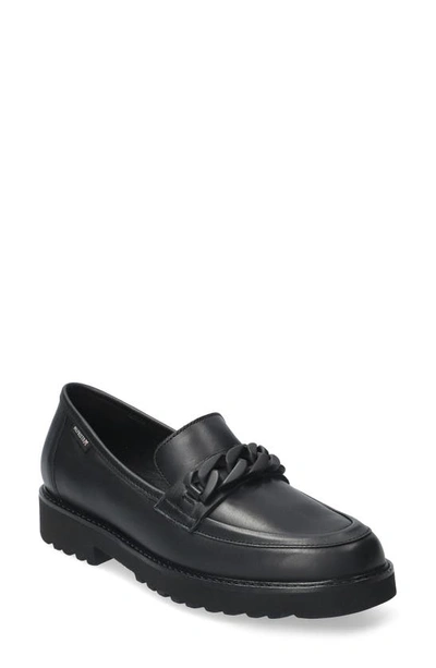 Mephisto Salka Loafer In Black Silk