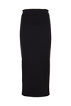 DUŠAN DUSAN STRETCH HIGH WAISTED SKIRT