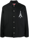 Kenzo Coach Shirt-jacket In Black