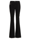 Diesel 1969 D-ebbey Low-rise Bootcut Jeans In Black