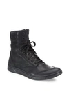 DIESEL S-Boulevard Leather Ankle Boots
