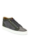 ANDROID HOMME Leather Blend Sneakers