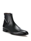 A. TESTONI' Leather Ankle Boots