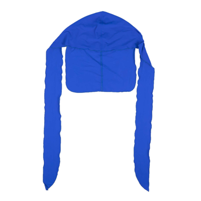 Pre-owned Off-white New C/o Virgil Abloh Royal Blue Durag Head Wrap Size Os $230