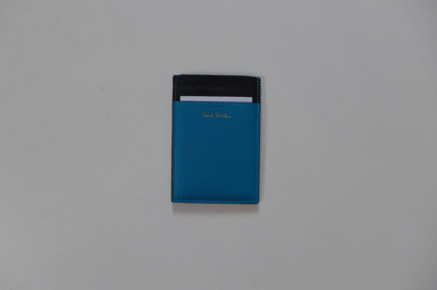 Pre-owned Paul Smith Cardholder - Teal Leather