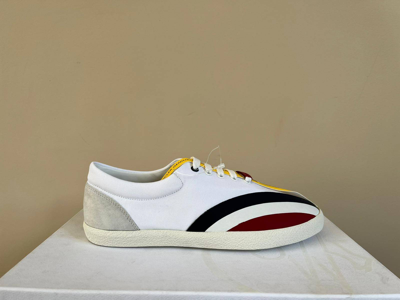 Pre-owned Moncler Genius Low Top Regis Scarpa Sneakers In Multicolor