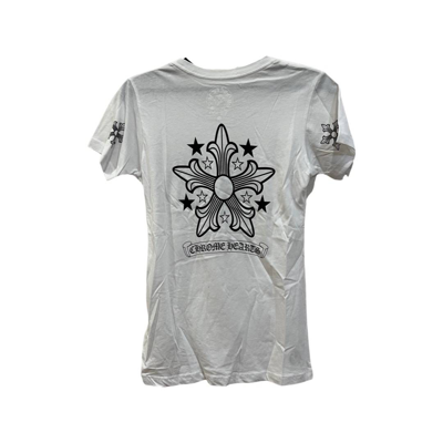 Pre-owned Chrome Hearts Star Of David Tee In White