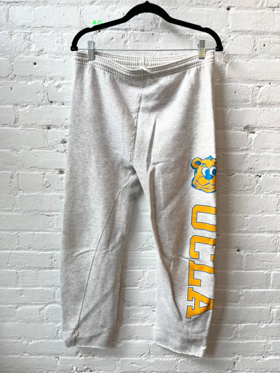 Pre-owned American College X Vintage Ucla Bears College Block Letters  Sweatpants Soft In Grey | ModeSens