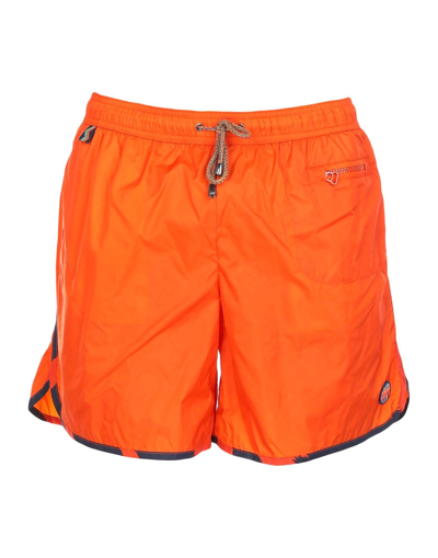 Pre-owned Missoni Swim Shorts In Orange