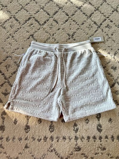 Pre-owned Kith Graham Shorts Light Heather Grey | ModeSens