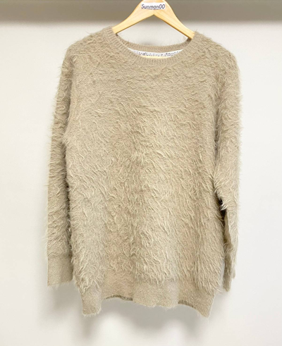 Pre-owned Number N Ine Number Nine Mohair Knit Sweater Beige Size