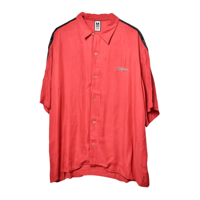 Pre-owned Miharayasuhiro Mihara Yasuhiro/wide Line Shirt/13338 - 0428 59 In Red