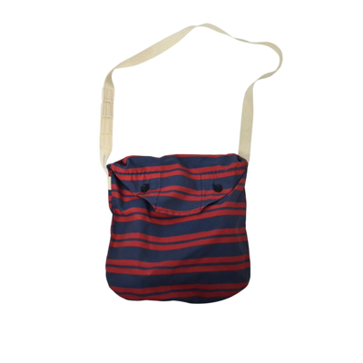Pre-owned Engineered Garments Stripe Shoulder Bag 26607 - 698 79 In Red