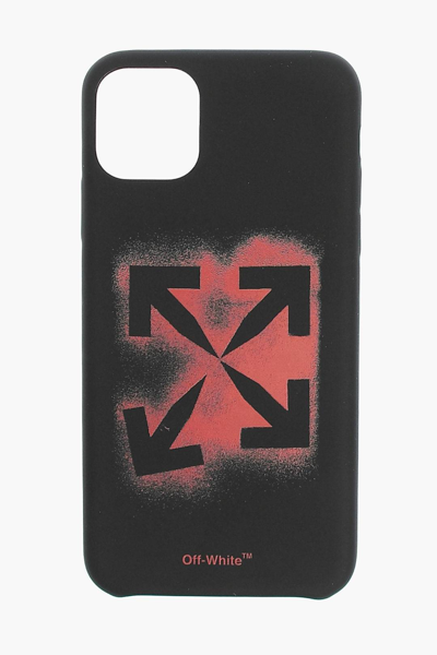 Pre-owned Off-white Iphone Case In Black