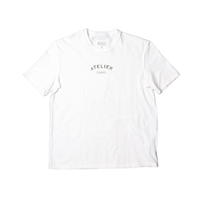 Pre-owned Maison Margiela Atelier T-shirt In White