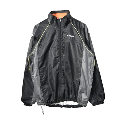 Pre-owned Kappa /nylon Jacket/23432 - 0493 50 In Black